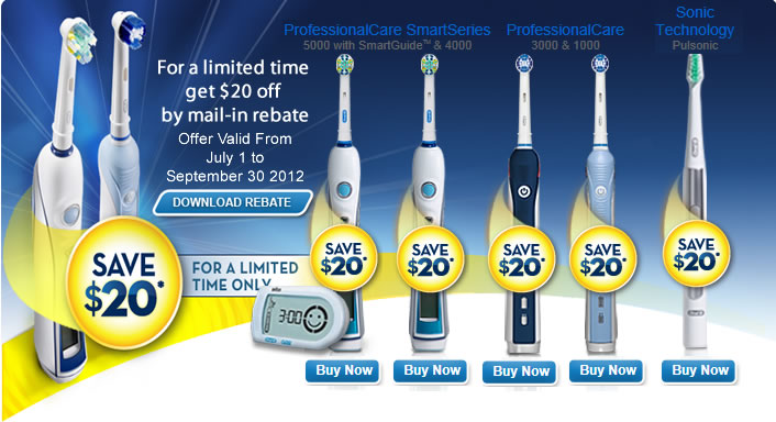 Oral-B Power toothbrushes