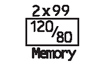 Dual 99 reading memory