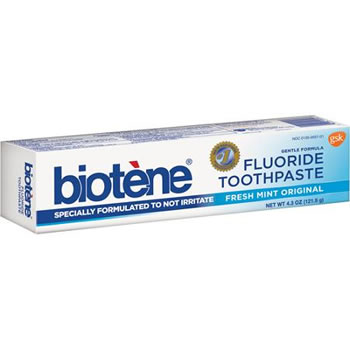 Biotene fluoride fresh mint Original toothpaste 4.3oz