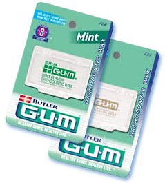 Butler GUM Orthodontic Wax Mint