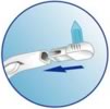 Butler GUM Proxabrush Snap Ons Sulcus Brush refill