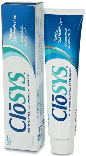 CloSYS Sensitive Anticavity Fluoride Toothpaste - .75oz