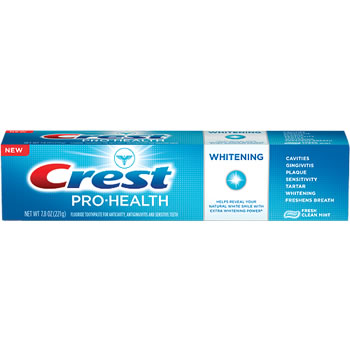 crest fresh mint gel toothpaste