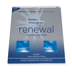 Crest Whitestrips Renewal Age-Defying Whitening Strips