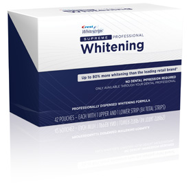Whitestrips Supreme Professional Dental Whitening System.