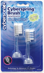 Cybersonic Cyberspring brush head