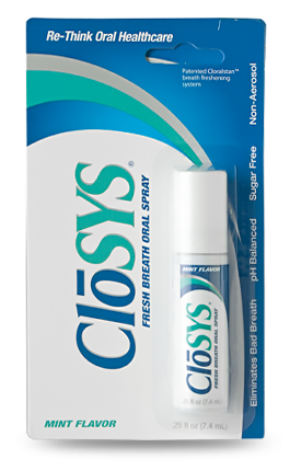 CloSYS Hydrating Oral Breath Spray, 0.25 oz