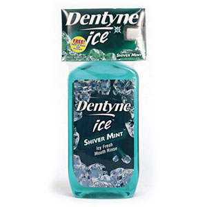 Dentyne Shiver Mint Icy Fresh Mouth Rinse 