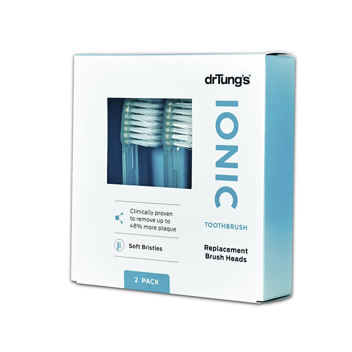 Dr. Tungs IONIC Toothbrush System Replacement brush heads