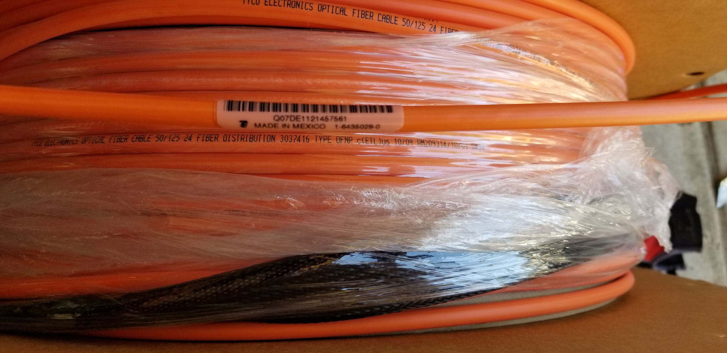 Tyco Electronics Fiber Optic Cable assemblies and harness