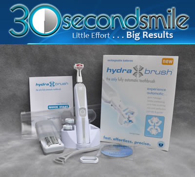 HydraBrush 30 Second Smile