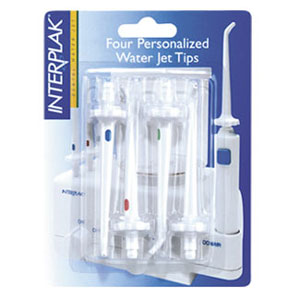 Interplak Water Jet Tips Pack WJT4BC