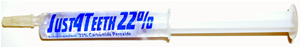 Just4teeth 22% Carbamide Peroxide Teeth Whitening Gel Refill