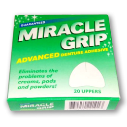 Miracle Grip Advanced Denture Adhesive Uppers
