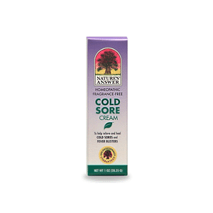 Natures Answer Cold Sore Homeopathic Cream