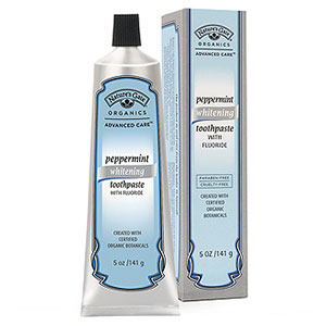 Natures Gate Peppermint Whitening Toothpaste