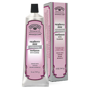 Natures Gate Natures Gate Raspberry Mint Whitening Toothpaste