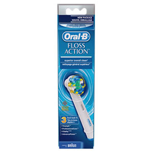 Oral-B FlossAction Brushheads - 3 Pack