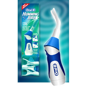 Oral-B Hummingbird Power Flosser and Pic