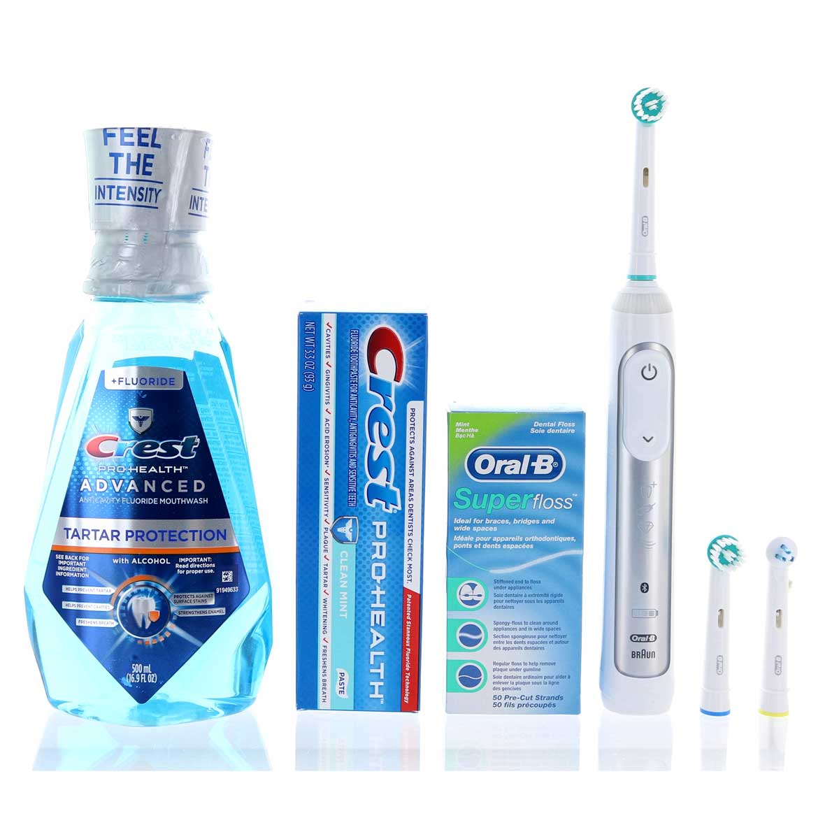 Crest Oral-B Ortho Essentials ElectricRecharge System