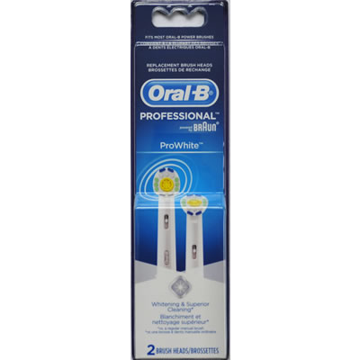Oral-B Prowhite Brush Head 2 Count  EB18-2