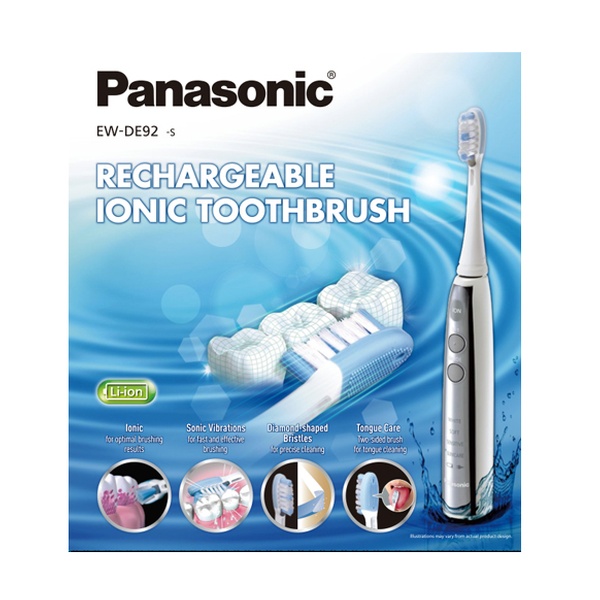 Panasonic Ionic Sonic Speed Toothbrush EW-DE92-S