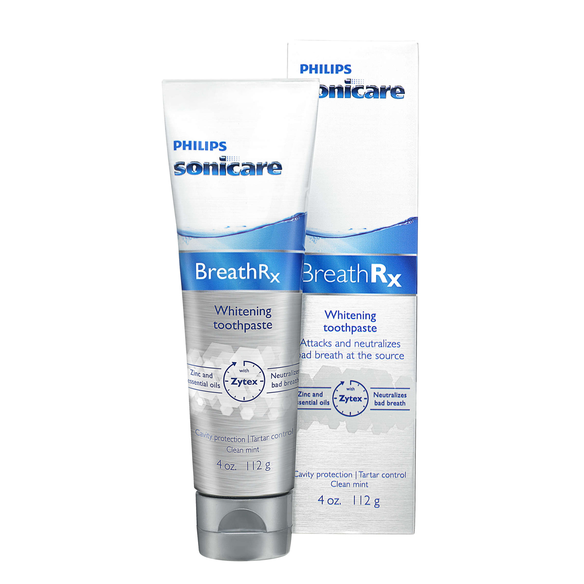 BreathRx Breath Care Tongue Cleaning Mouthrinse Toothpaste And 