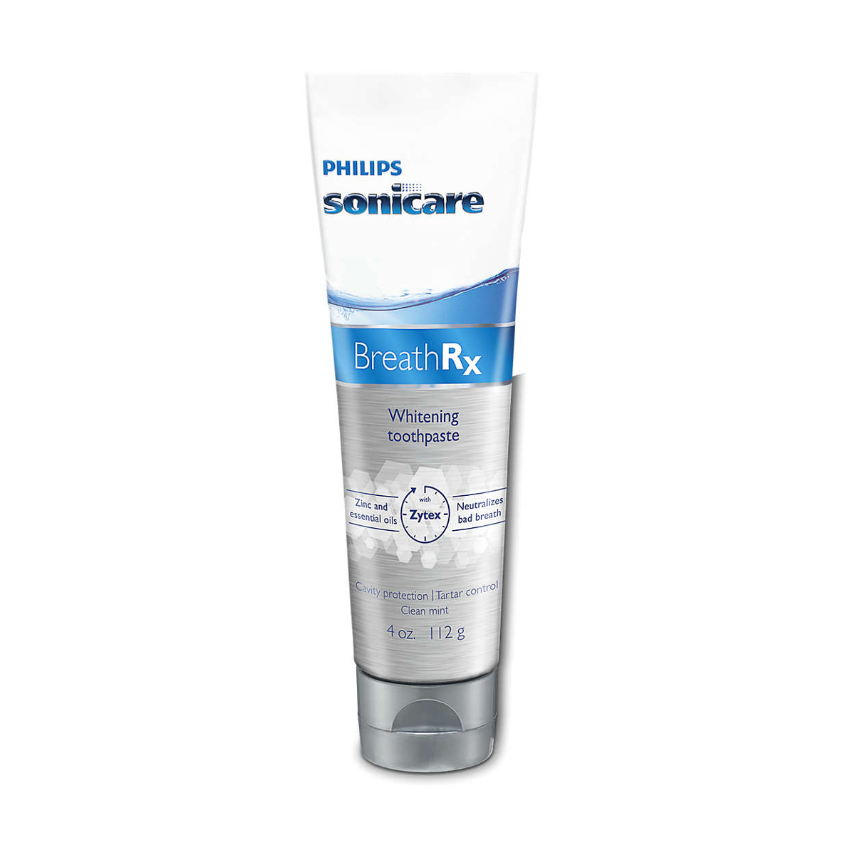 Philips Sonicare BreathRx Toothpaste- Enhanced Whitening Formula (4oz tube)