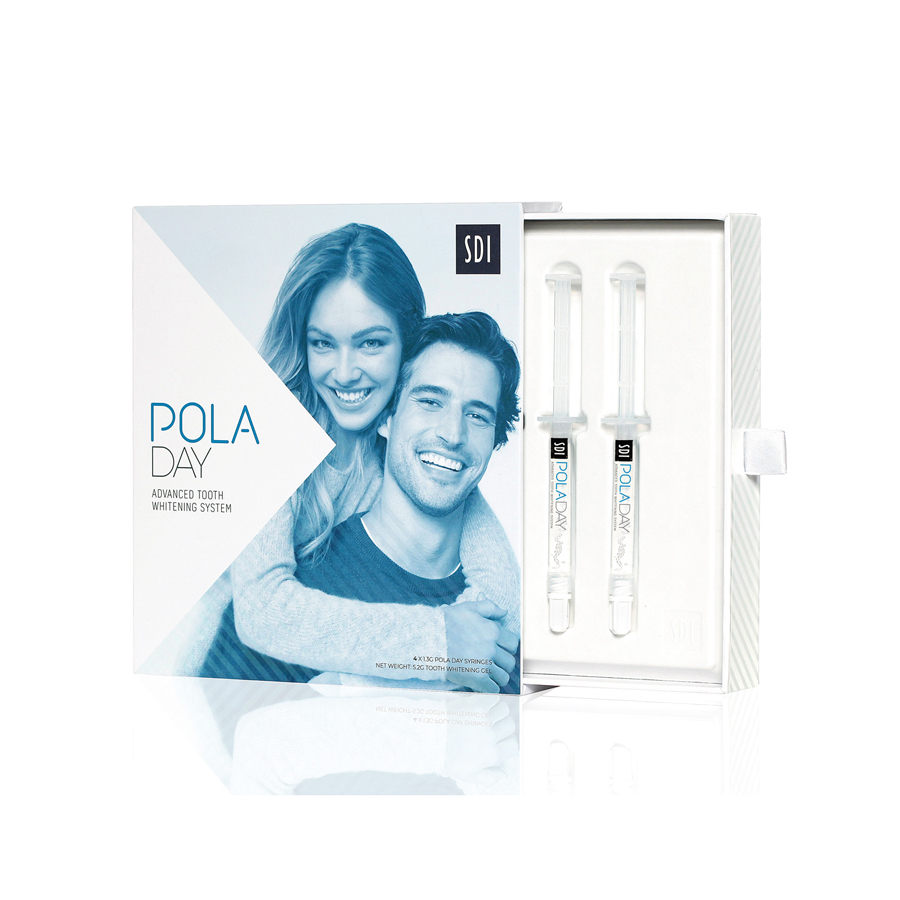Pola Day Advanced Tooth Whitening System 9.5% Hydrogen Peroxide 4pk