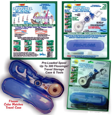 Pro-Floss E-Z One Handed Flossing