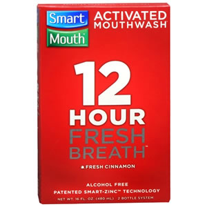 Smartmouth Mouthwash Cinnamon Flavor