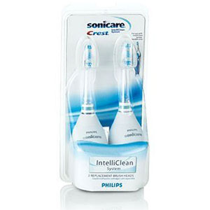 Sonicare IntelliClean electric toothrush brush head 2 pack