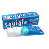 Ingredient List for Squigle Enamel Saver Toothpaste