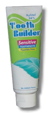 Ingredient List for Tooth Builder Toothpaste