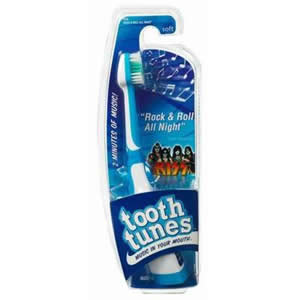 Tooth Tunes Rock & Roll All Night (song by KISS) musical Toothbrush