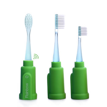 Rainbow Smart Toothbrush by Vigilant Green