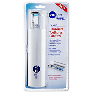 VIOlight VIO200 Travel Deluxe Ultraviolet Toothbrush Sanitiz